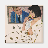 Het gouden Roos Magneet (Voorkant)