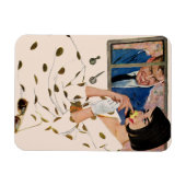 Het gouden Roos Magneet (Horizontaal)