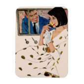 Het gouden Roos Magneet (Verticaal)