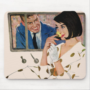 Het gouden Roos Muismat