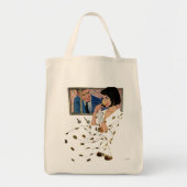 Het gouden Roos Tote Bag (Voorkant)