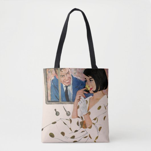 Het gouden Roos Tote Bag (Voorkant)