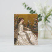 Het gouden scherm | Lilla Cabot Perry Briefkaart (Staand voorkant)