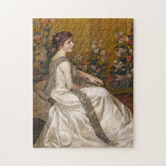 Het gouden scherm | Lilla Cabot Perry Legpuzzel (Verticaal)