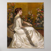 Het gouden scherm | Lilla Cabot Perry Poster (Voorkant)