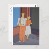 Het gouden tijdperk van Bliss Briefkaart (Voorkant / Achterkant)