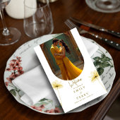 Het gouden uur Grace foto bloemig huwelijksprogram