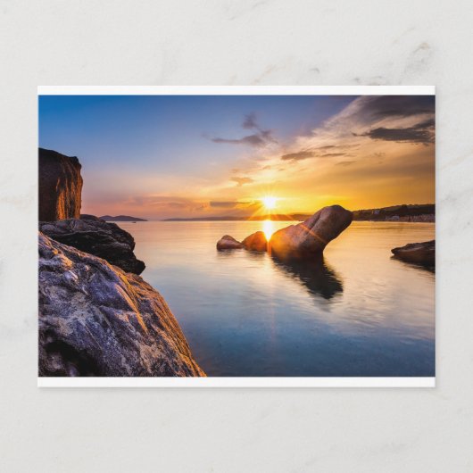 Het Gouden Uur in Griekenland Briefkaart (Voorkant)