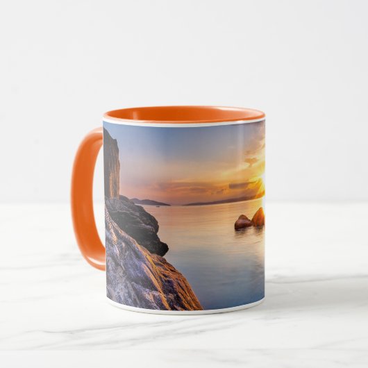 Het gouden uur mok (Voorkant links)