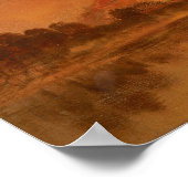 Het gouden uur van Thomas Moran Poster (Hoek)