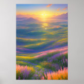 Het Gouden Uur van Valley Poster (Voorkant)