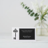 Het gouden Visitekaartje van de Makelaar in (Staand voorkant)