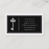 Het gouden Visitekaartje van de Makelaar in (Achterkant)