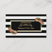 Het Gouden Visitekaartje van de Salon van de (Voorkant)