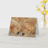 Het gouden Wenskaart van Vrienden Kaart (Gele Bloem)