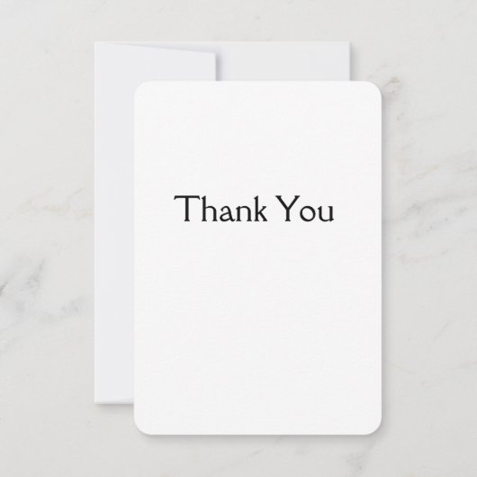 Het goudgerande witte roos kunstwerk bedankkaart (Achterkant)