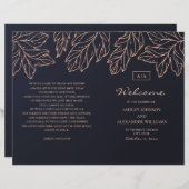 Het goudtrouwprogramma van de marine is gevouwen. (Voorkant / Achterkant)