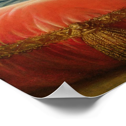 Het graafschap Catherine Vassilievna Skavronskaia Poster (Hoek)