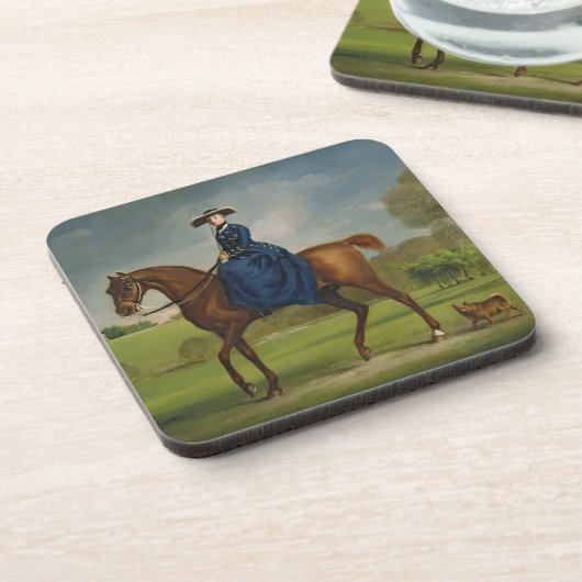 Het graafschap Coningsby in het Costume of the Ch Bier Onderzetter (Linkerzijde)