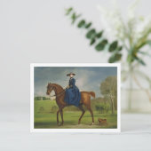 Het graafschap Coningsby in het Costume of the Ch Briefkaart (Staand voorkant)