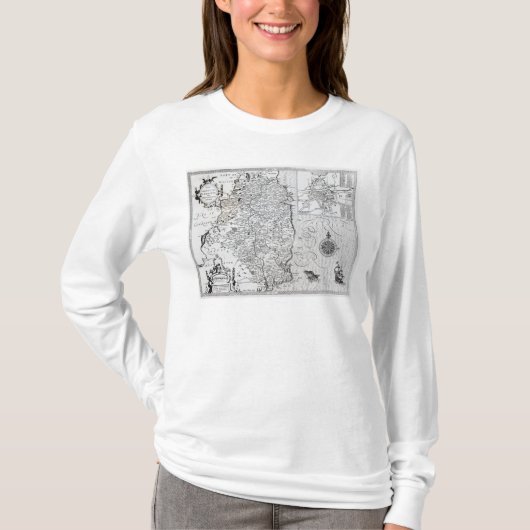 Het graafschap Leinster bij de stad Dublin T-shirt (Voorkant)