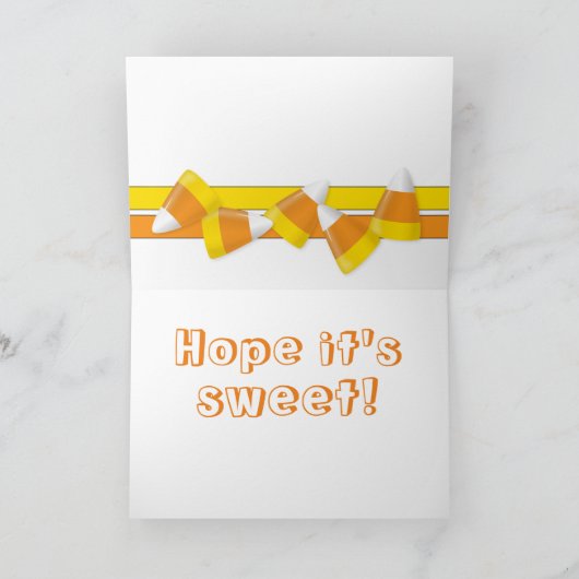 Het Graan van het snoep Kaart (Binnen)