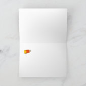 Het Graan van het snoep - Verjaardag "spatie " Kaart (Binnen)