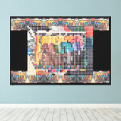 Het Grabiy Project Canvas Afdruk (Insitu (Houten vloer))