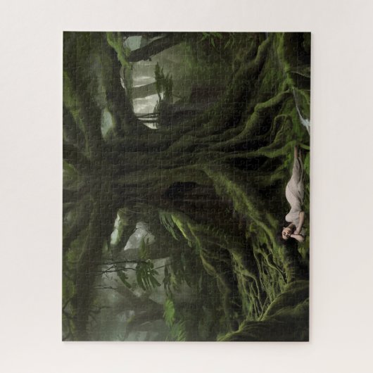 Het graf door H P Lovecraft Legpuzzel (Verticaal)