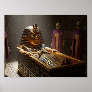 Het graf van de farao poster