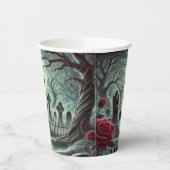 Het graf van de stilte Wegwerp Mok Papieren Bekers (Links)