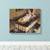 Het graf van Philip de Vette hertog van Bourgogne Canvas Afdruk (Insitu (Houten vloer))