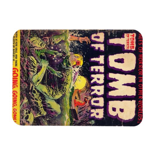 Het Graf van Terreur Ging Going Gone Magneet (Horizontaal)