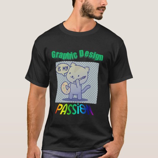 Het grafische Ontwerp is Mijn Illustrator van de P T-shirt (Voorkant)