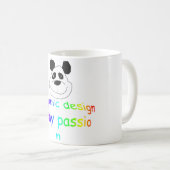 Het grafische Ontwerp is mijn Mok van de Passie (Voorkant rechts)