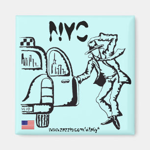 Het grafische ontwerp van New York City is een coo Magneet