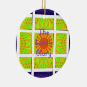 Het grafische tekstontwerp van het glorieringspatr ornament (Rechts)