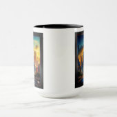 Het Grand Art Deco Blue Plaza paviljoen van Xzendo Mok (Midden)