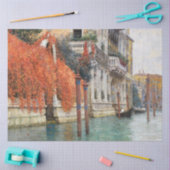 Het Grand Canal in Venetië (door Vincenzo Caprile) Tissuepapier (Craft)