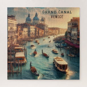 Het Grand Canal in Venetië Italië Reizen Legpuzzel
