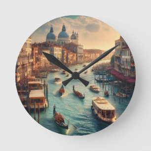 Het Grand Canal in Venetië Italië Reizen Ronde Klok