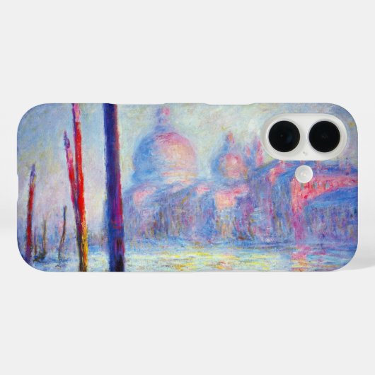 Het Grand Canal van Claude Monet Case-Mate iPhone Case (Achterkant (horizontaal))