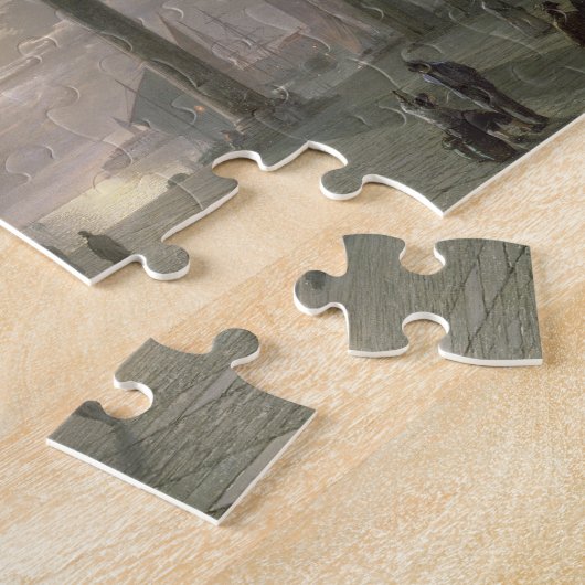 Het Grand Canal van Piazza San Marco Legpuzzel (Zijkant)