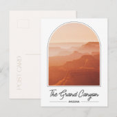 Het Grand Canyon Arizona Photo Briefkaart (Voorkant / Achterkant)