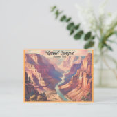 Het Grand Canyon National Park  Briefkaart (Staand voorkant)