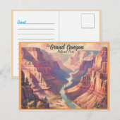 Het Grand Canyon National Park  Briefkaart (Voorkant / Achterkant)