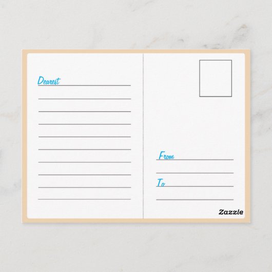 Het Grand Canyon National Park  Briefkaart (Achterkant)