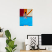 Het Grand Resort-schilderij van Alfred Fox Poster (Thuiskantoor)
