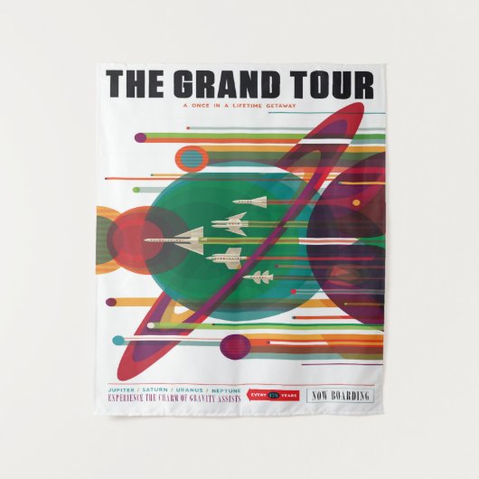 Het Grand Tour Medium Wandkleed (Voorkant)