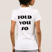 Het Grappige Activisme van de Humor van de T-shirt (Achterkant)